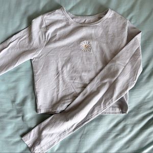 Blue Baby Tee Hollister XS Women